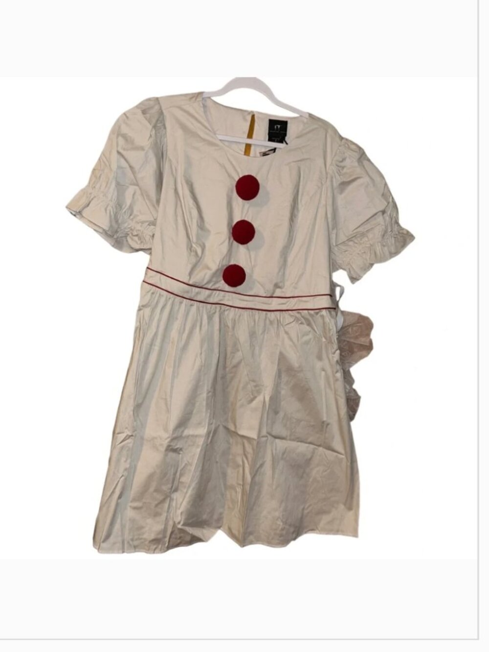 Torrid Pennywise IT Warner Bros Mini Dress Costume Size 2 OWO - Picture 3 of 8